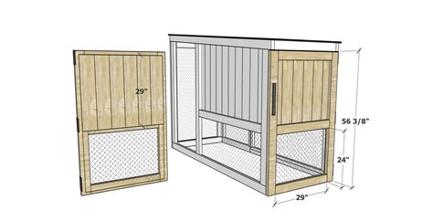 Small Modern Chicken Coop Ana White