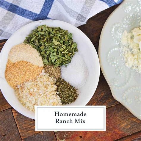 Best Homemade Ranch Dressing Mix Easy Ranch Seasoning