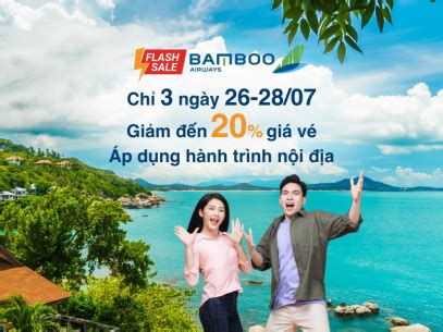 Bay nội địa nhân đôi niềm vui cùng Bamboo Airways với ưu đãi giá vé