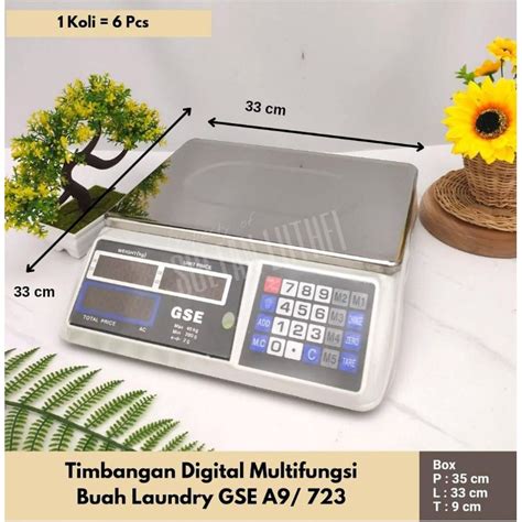 Jual Timbangan Digital Multifungsi Buah Laundry GSE Shopee Indonesia