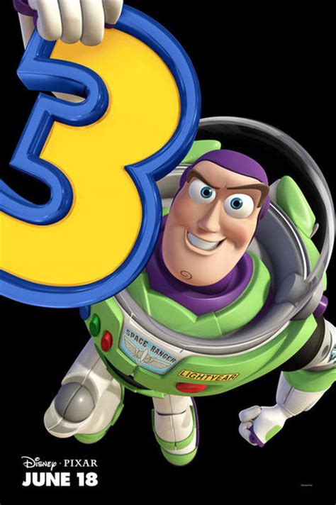 Toy Story 3 Buzz Lightyear Character Movie Poster - HeyUGuys