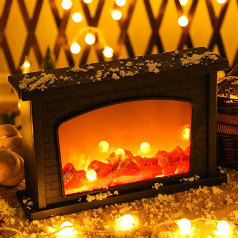 LED Creative Fireplace Light 🔥