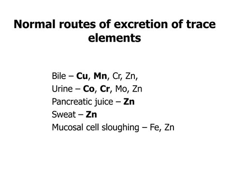 Nutrition (MINERALS AND TRACE ELEMENTS) | PPT