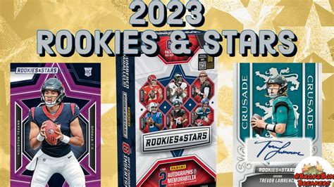 Just Released Panini Rookies Stars Football Hobby Box