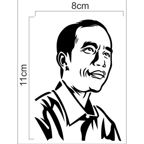 72+ Gambar Sketsa Jokowi