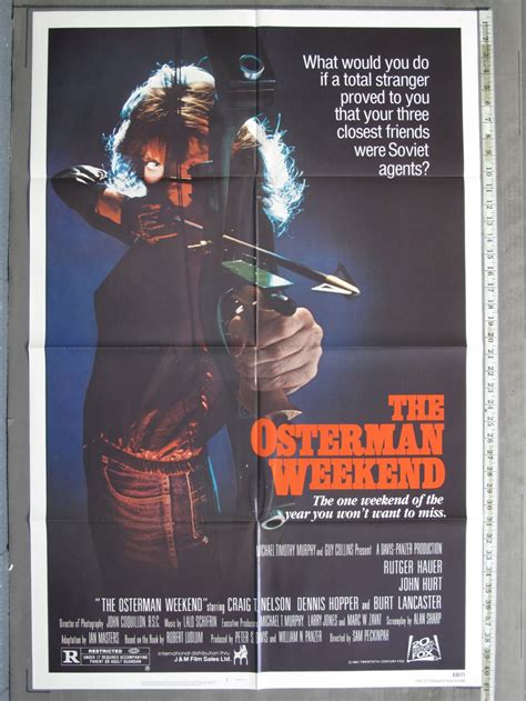 OSTERMAN WEEKEND (1983) Original Movie Poster For Sale