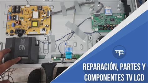 Partes Y Componentes De Tv Lcd ReparaciÓn Youtube