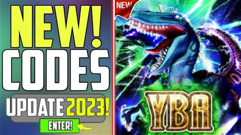 New Update YOUR BIZARRE ADVENTURE CODES 2023 CODES BIZARRE ADVENTURE