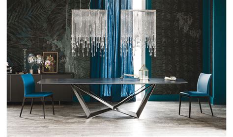 Mesa De Comedor Skorpio Keramik Ardesia Cattelan