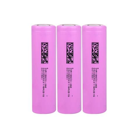 DMEGC INR18650 26E 3 7V 2600 Mah Li ion Şarjlı Pil 7 5A 3 Lü Paket