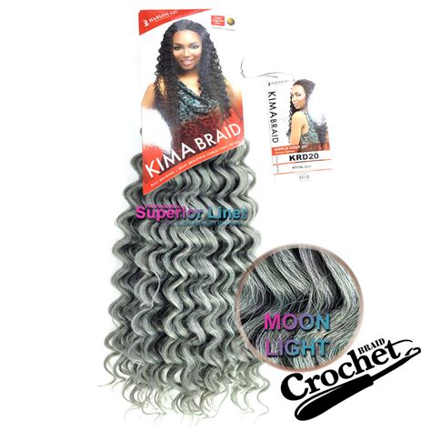 Kima Ripple Deep Crochet Braids Color Moonlight