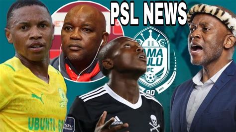 Big News For Amazulu Boss Pitso Mosimane Starts New Job Andile Jali