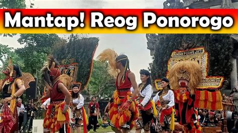 Pagelaran Seni Reog Ponorogo Di TMII Jakarta YouTube