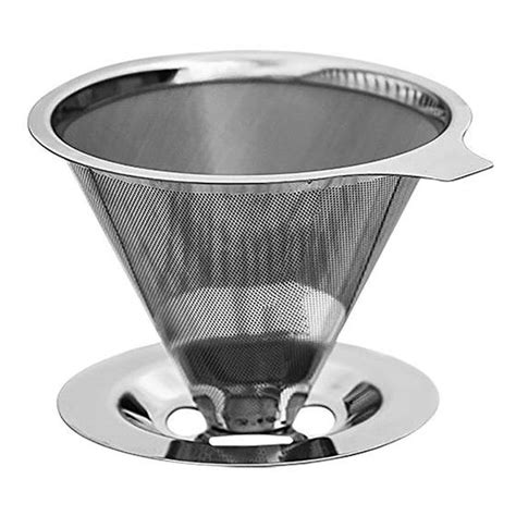 Coador De Caf Inox Filtro De Caf Inox Reutiliz Vel Top Ke Home