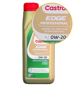 Castrol Edge Professional A5 B5 0w30 Motoröl für Volvo