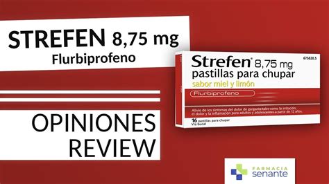 STREFEN Pastillas Strefen Para Que Sirve FARMACIA SENANTE YouTube