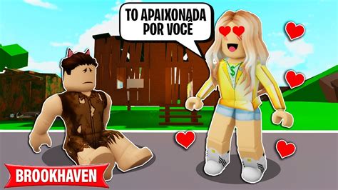 FINGI SER POBRE E A BILIONÁRIA SE APAIXONOU POR MIM Brookhaven Rp