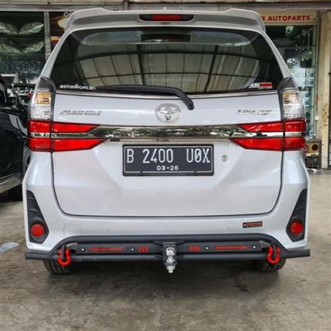 Jual Paket Tanduk Depan Dan Towing Belakang All New Avanza Cobra Style