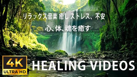 リラックスできる音楽 ストレス、不安、うつ状態を癒します • 心、体、魂を癒す Relaxing Music Healing Stress