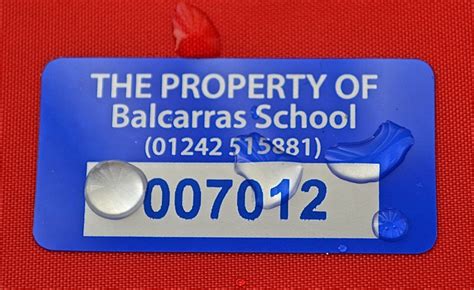 Waterproof labels – Asset Labels For Schools