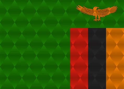 Zambia Flag Bird