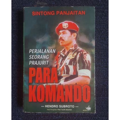 Jual Buku Sintong Panjaitan Para Komando Original Shopee Indonesia