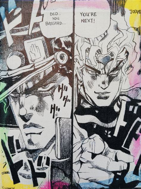 Jojo's Bizarre Adventure - Jotaro vs Dio by CarmyDelonge on DeviantArt