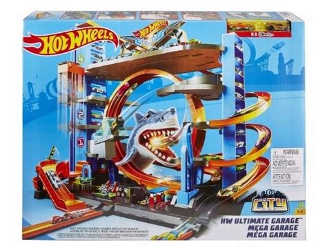 Mattel Hot Wheels Ftb City Mega Gara Rekina Erli Pl