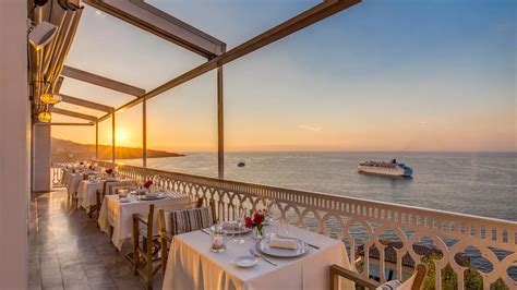 Restaurante Vesuvio Panoramic Restaurant Hotel Mediterraneo Sorrento