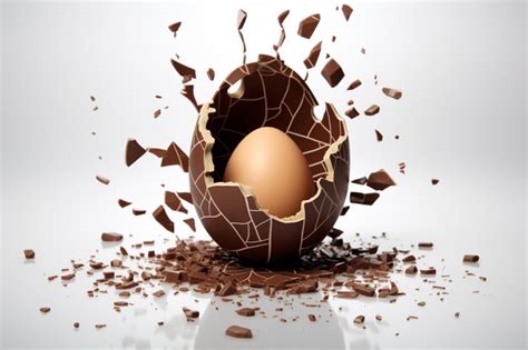 Premium AI Image | chocolate egg