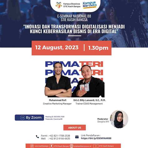 Inovasi Dan Transformasi Digitalisasi Menjadi Kunci Keberhasilan Bisnis