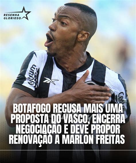 O Botafogo recusou mais uma proposta do Vasco e a negociação está