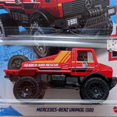 Hot Wheels Mercedes Benz Unimog Escala NOVO Shopee Brasil