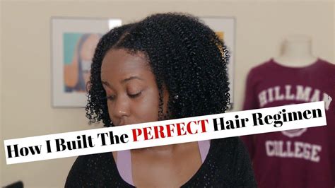 How To Build The Perfect Hair Regimen For Your Natural Hair Type Youtube