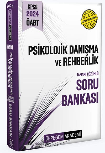 2024 KPSS ÖABT Psikolojik Danışma ve Rehberlik Tamamı Çözümlü Soru