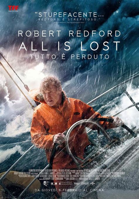 All Is Lost Tutto è perduto locandina italiana del film con Robert