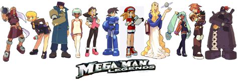 Mega Man Legends Characters by CatCamellia on DeviantArt