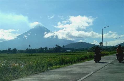 Rockfall Events Recorded In Mayon