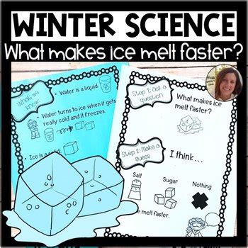 winter science experiment   ice melt faster states  matter