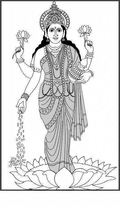 Simple Lakshmi Clipart Download and use them in your website document ...