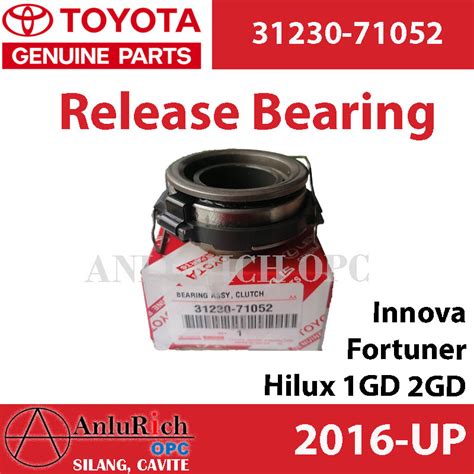 TOYOTA Release Bearing Innova Fortuner Hilux 1GD 2GD 2016 UP