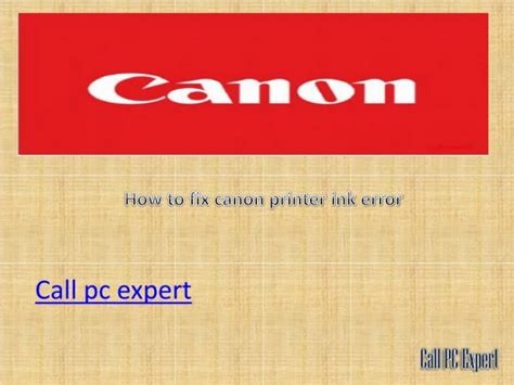 PPT How To Fix Canon Printer Error Code 5800 PowerPoint Presentation