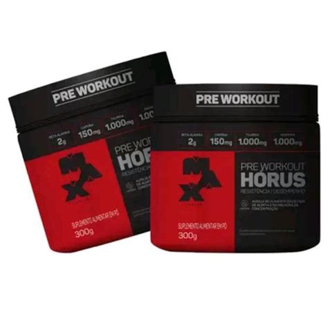 Kit X Horus Pr Treino G Max Titanium Pr Treino Magazine Luiza