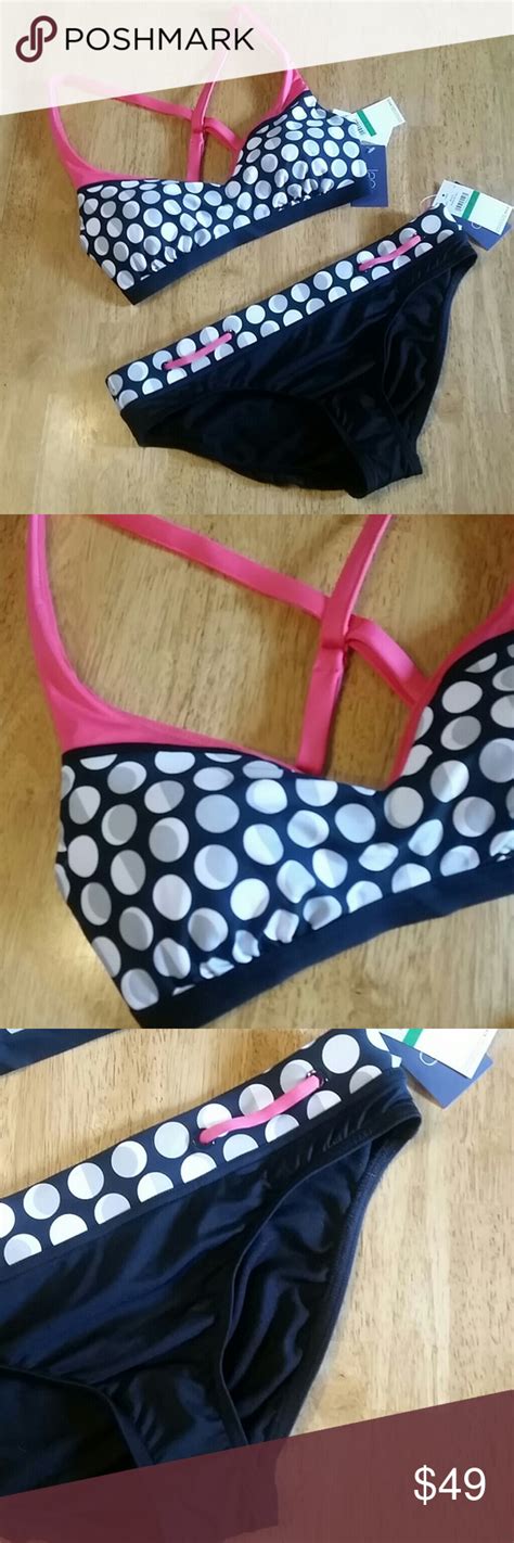 Jag Bikini Swimsuit Piece Polka Dot Bikini Swimsuits Bikinis