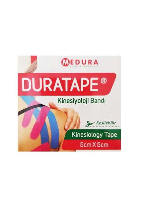 Duratape Kinesio Tape Tex Bant Ten Sporcu Ağrı Bandı 5cmX5m Fiyatları