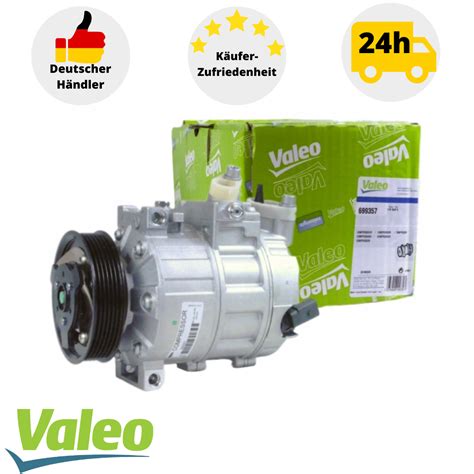 VALEO 699357 Kompressor Klimaanlage für AUDI A3 SEAT SKODA VW GOLF