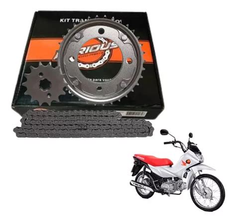 Kit Relação Moto Honda Pop 110i Aço 1045 2015 Em Diante MercadoLivre