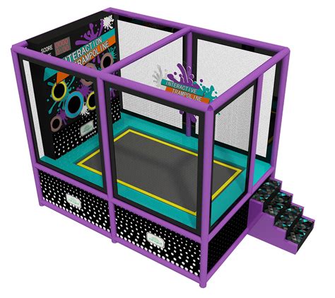 Hitlit Interactive Play Equipment Contest Games On Trampoline Park