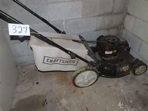 Craftsman Push Mower Chuck Marshall Auction And Real Estate Co Inc