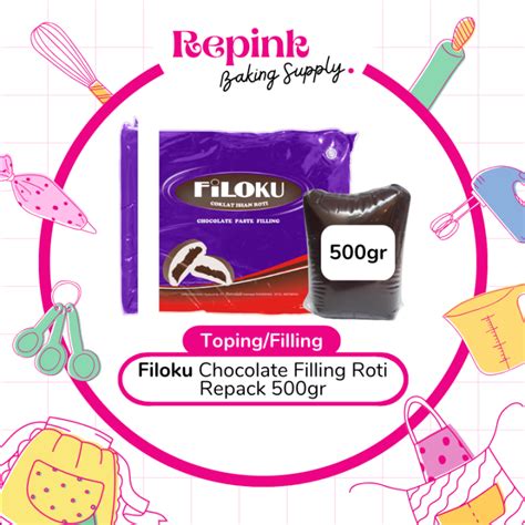 Filoku Chocolate Filling Roti Repack 500gr Lazada Indonesia